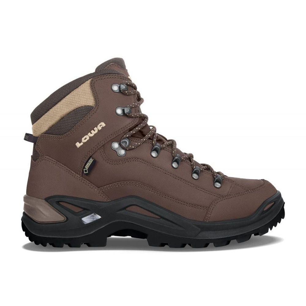 Espresso Brown Lowa Renegade GTX Mid W Men's Hiking Boots | 15896-TYZC
